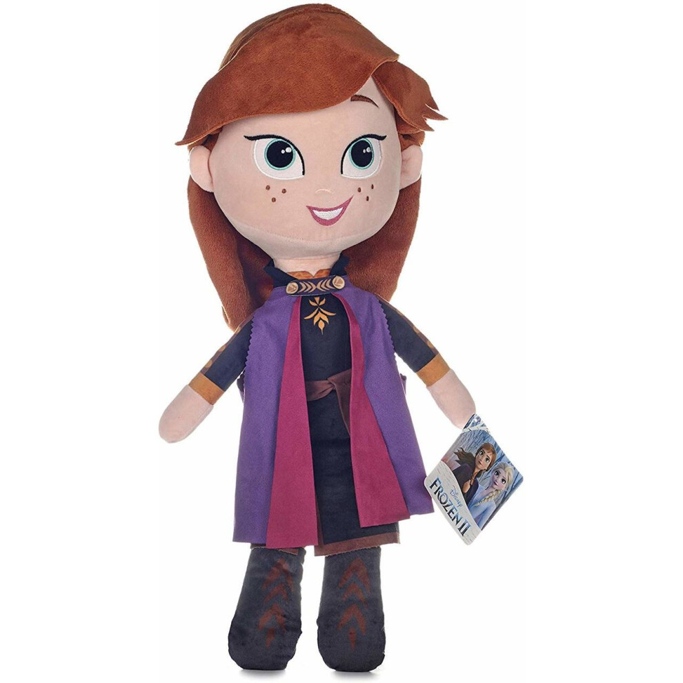 Disney FROZEN 2 Soft Toy - 50cm (Anna) - Soft Plush 