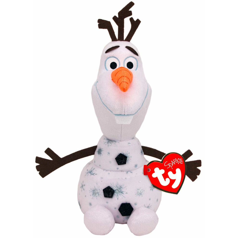 TY Disney Frozen 2 Olaf Medium Beanie With Sound