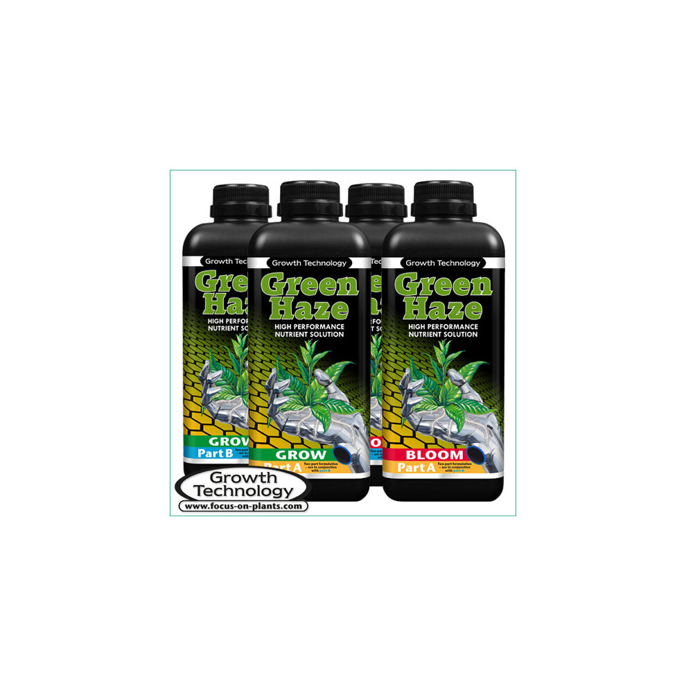 Growth Technology (Bloom A+B 1L) Ionic Haze Grow / Bloom Green