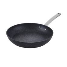 Tower  T800029 TruStone Hard -Wearing 28cm Frying Pan, Non-Stick & Easy Clean in Violet Black