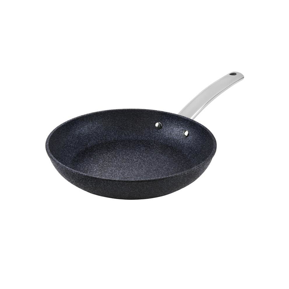 Tower Trustone Hard -Wearing 24Cm Frying Pan, Non-Stick & Easy Clean In Violet Black