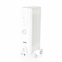 Warmlite WL43003YTW 1500w Oil Filled Radiator with Timer