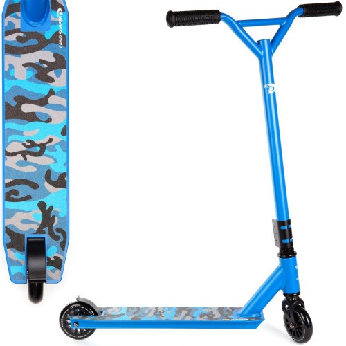 Land Surfer Stunt Scooter - Blue Camo