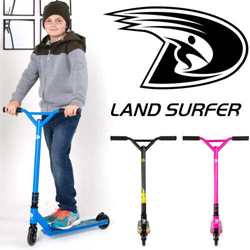 Land Surfer Stunt Scooter - Blue Camo 2