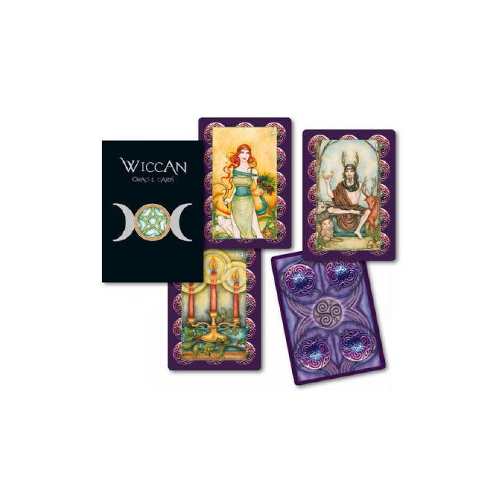 Wiccan Oracle Cards by Nada Mesar & Lunaea Wheaterstone & Chatriya Hemharnvibul-image-OPC-P5JJJNB-NEW