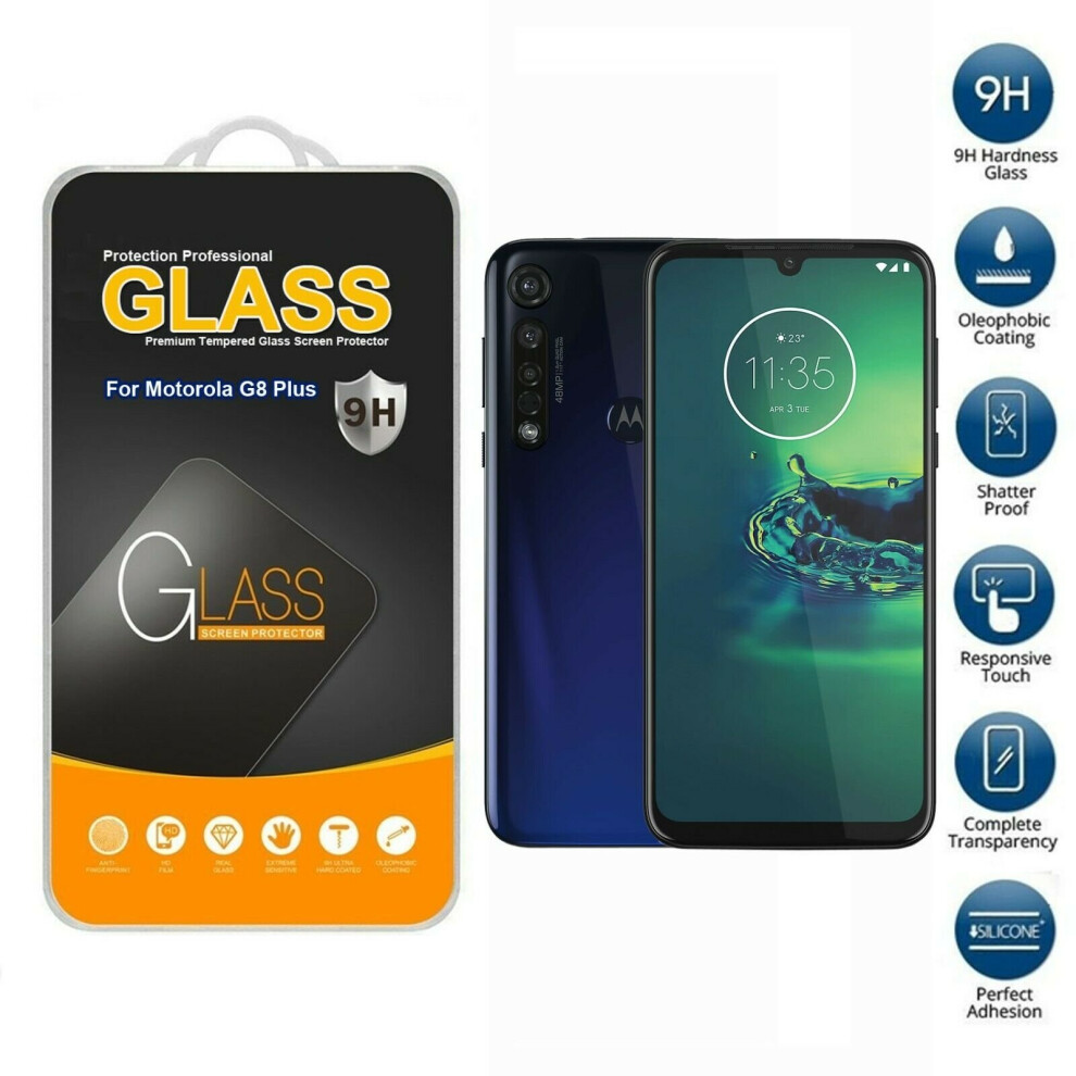 Tempered Glass Screen Protector For Motorola G8 Plus 804050317534