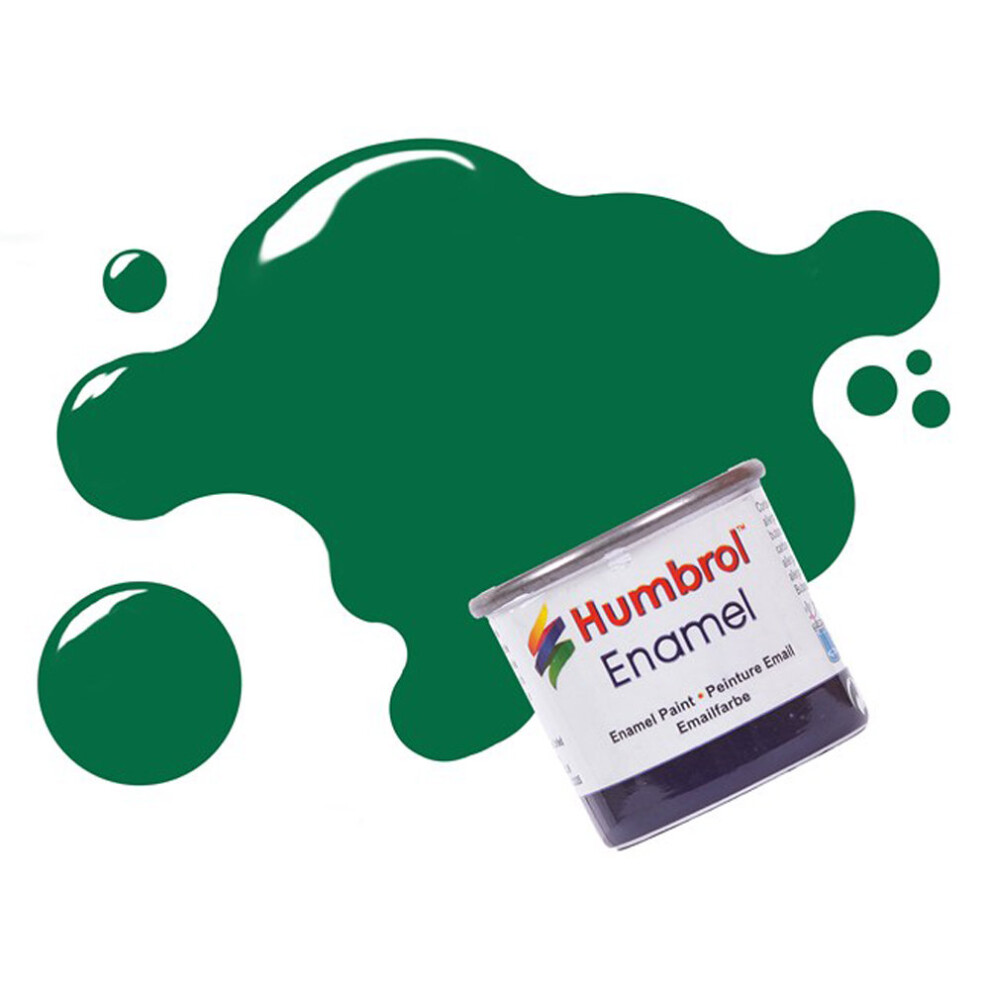 Humbrol Enamel Paint 14ML No 120 Light Green - Matt