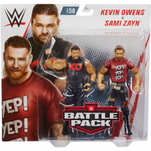 WWE WrestleMania Kevin Owens vs Sami Zayn Battle Pack Action Figures
