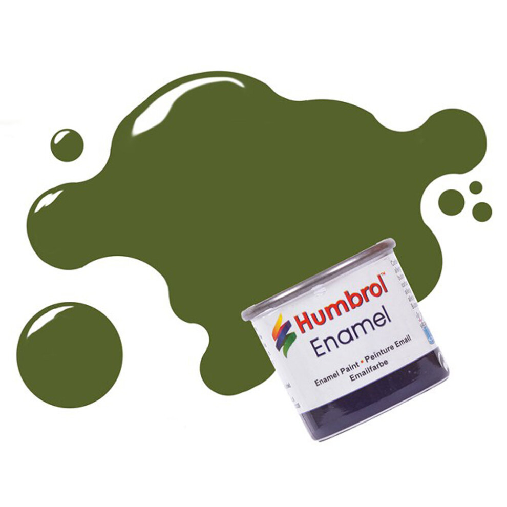 Humbrol Enamel Paint 14ML No 149 Foliage Green - Matt