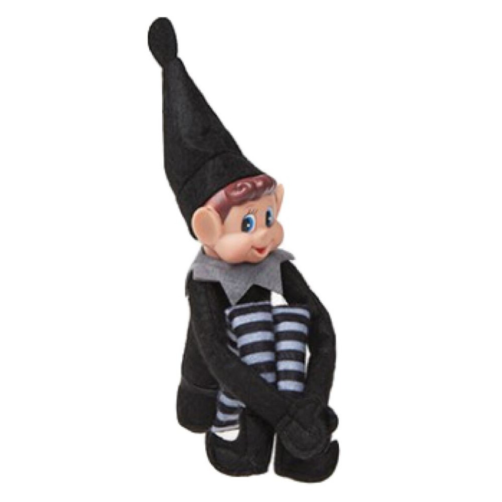 Christmas Elf Behavin' Badly Elf Doll - 12 inch Naughty Elf with Vinyl Head - Image 3