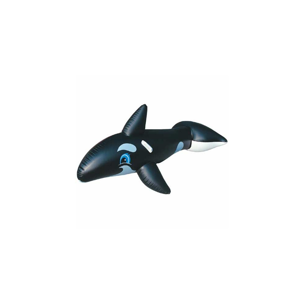 Mediawave Store Cavalcabile A Forma Di Orca Gigante 41009 Gonfiabile 203 X 102 Cm-image