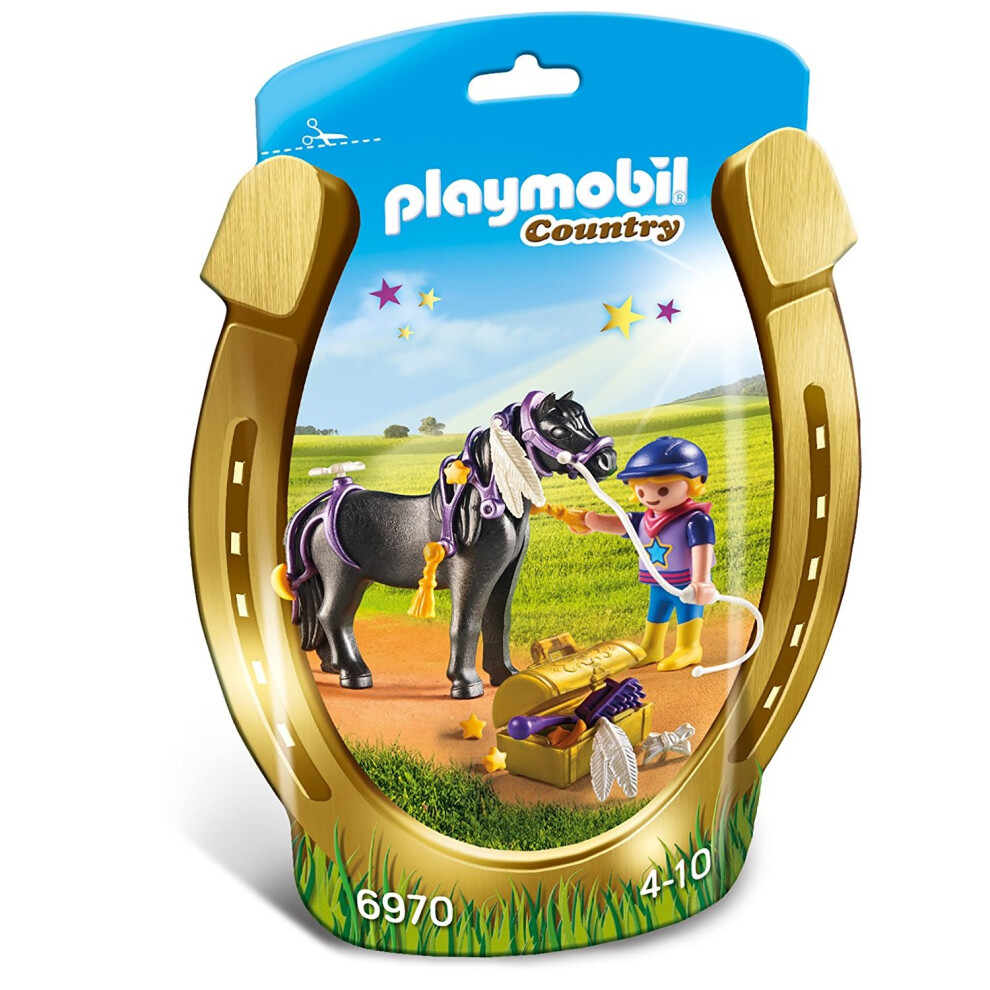 Playmobil 6970 Country Groomer with Star Pony