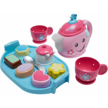 Fisher-Price Gioco per Bambini Laugh & Learn Set da Tè con Canzoni Educative per Gioco di Ruolo 18+ Mesi