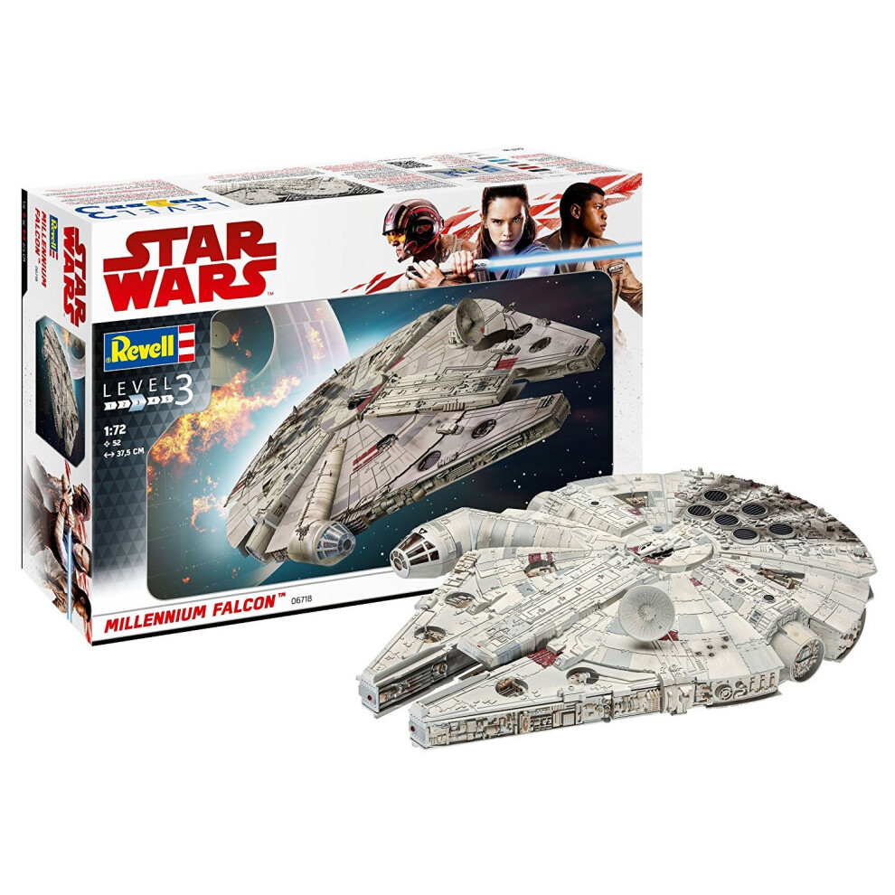 Revell 6718 Star Wars Han Solo Millennium Falcon Plastic Model Kit