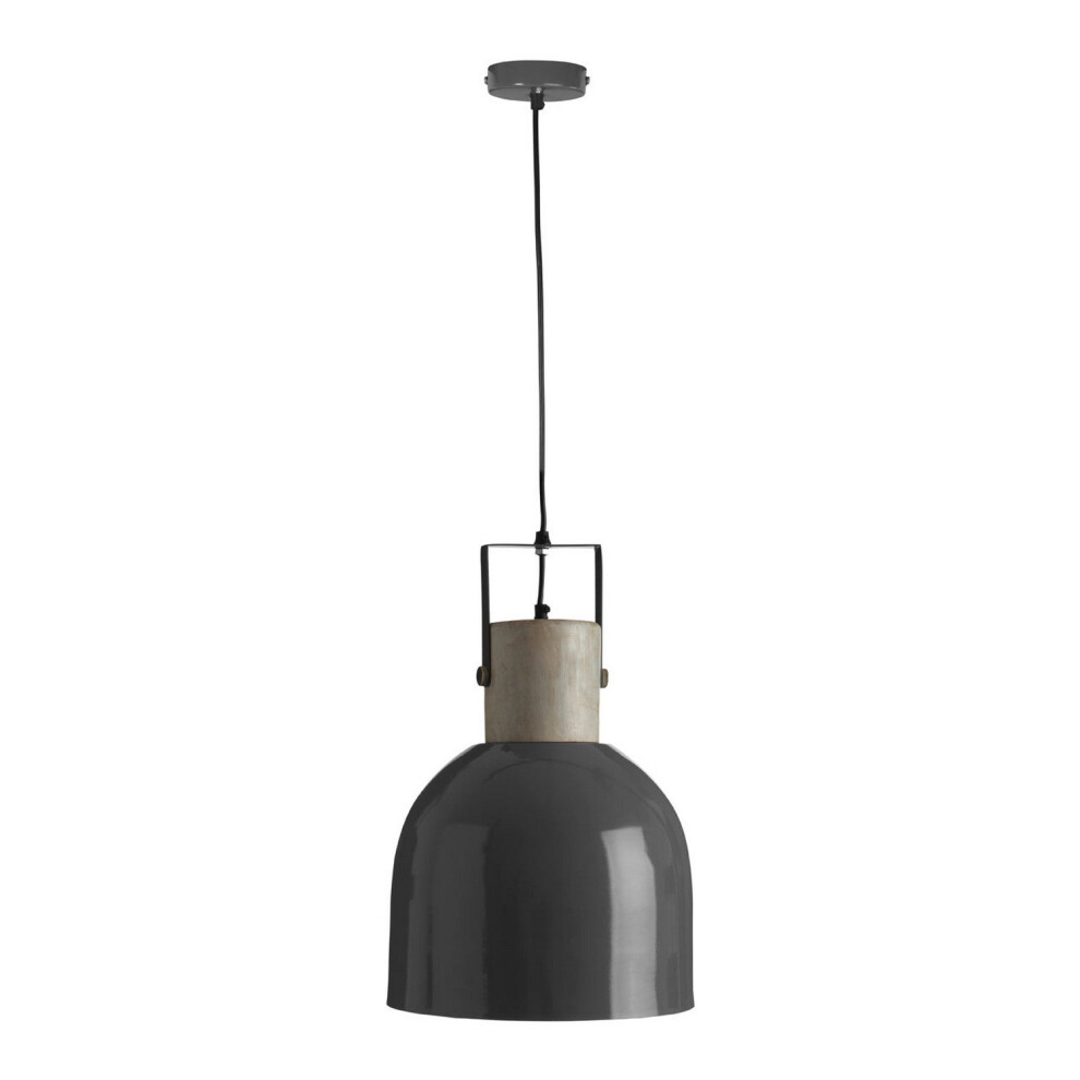 Premier Housewares Pendant Reliable Pendant Shade, Easy Installation Ceiling Pendant Light/Grey