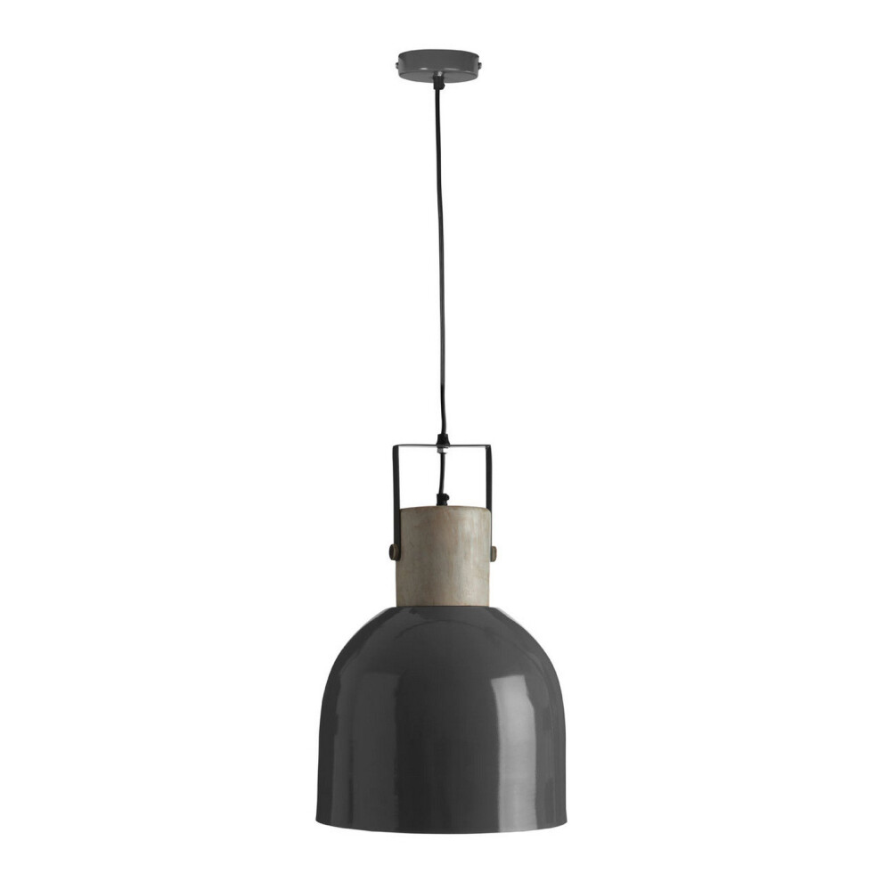 Interiors by Premier Light Grey Pendant Light, Reliable Grey Pendant Light Shade, Easy Installation Ceiling Pendant