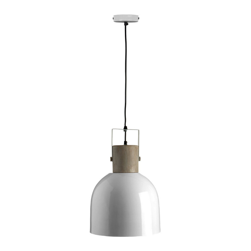 Interiors by Premier White Pendant Light, Pendant Ceiling Light, Easy Installation Down Light with Sleek Rod