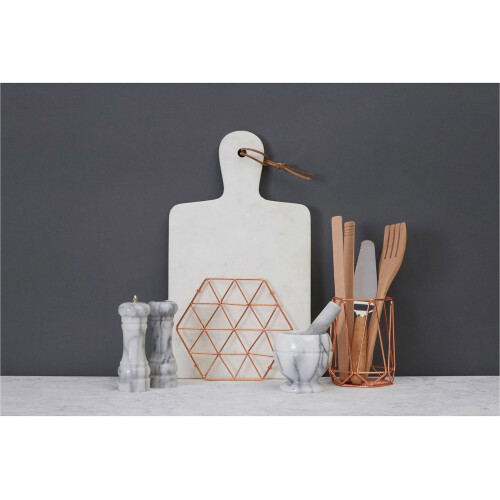 Premier Housewares Vertex Iron Wire Trivet Pan Pot Stand Holder Kitchen Worktop Protector Copper 1