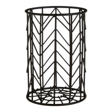 Vertex Black Utensil Holder Kitchen Cutlery Storage Caddy Draining Stand Rack
