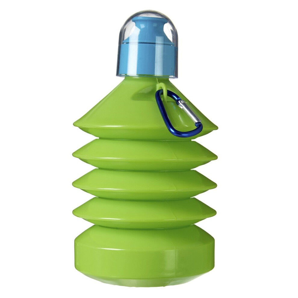 Interiors By Premier Compact Collapsible Water Bottle, Vibrant Collapsible Drink Bottle, Durable Foldable Flexible Water Bottle