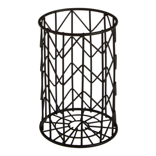 Premier Housewares Vertex Black Utensil Holder Kitchen Cutlery Storage Caddy Draining Stand Rack 1