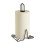 Premier Housewares Vertex Black Kitchen Tissue Paper Towel Roll Holder Pole Stand Rack Dispenser 2