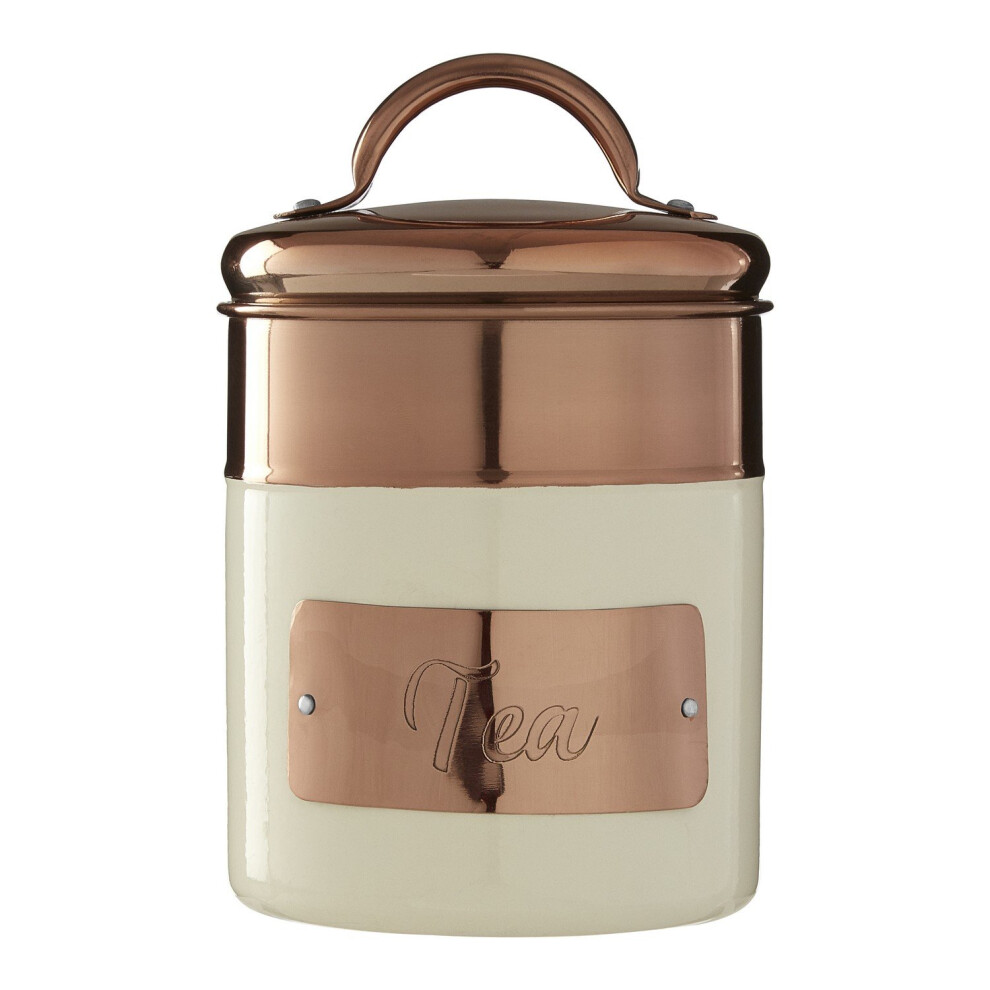 Interiors by Premier Prescott Cream And Copper Utensil Holder