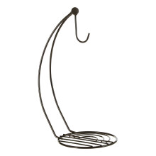 Vertex Black Nickel Banana Hook Grapes Fruit Hanger Stand Holder Storage Rack
