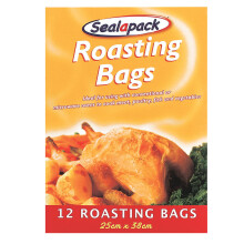 Sealapack Large Roasting Bags 12 Pack Basting Oven Bag Meat chicken Veg Roast