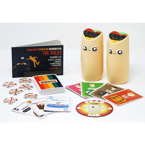 Asmodee Exploding Kittens Throw Throw Burrito 2-6 Giocatori - Età 7+ - 15 Minuti di Gioco - Gioco di Carte 1