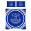(Double, Blue/White) Everton FC Pulse Duvet Set 1