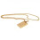 Celtic FC Gold Plated Dog Tag And Chain 1