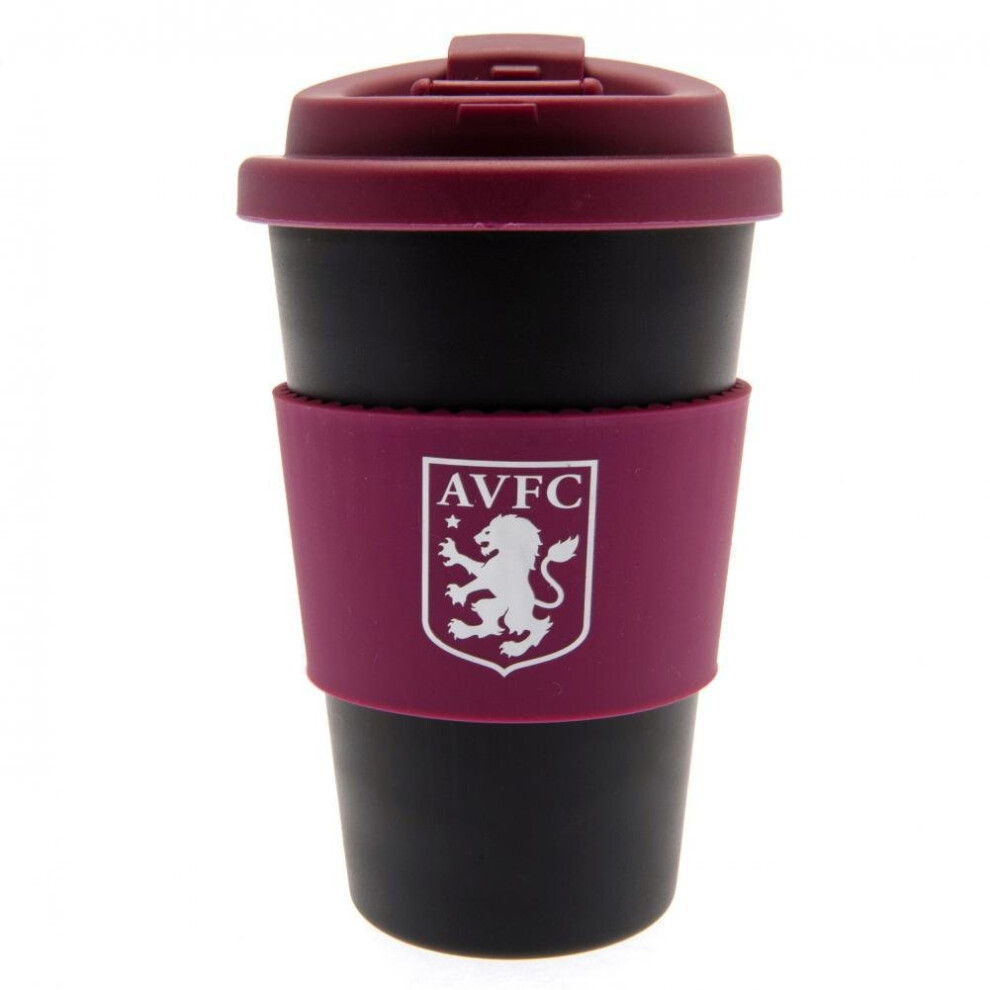 Aston Villa FC Silicone Grip Travel Mug