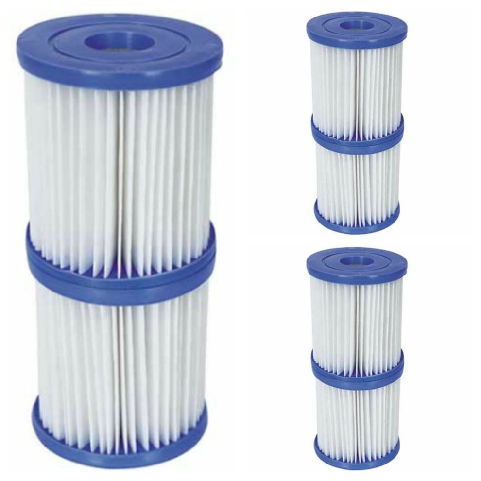 Bestway Filter Cartridge II (4.2" x 5.4") 3 X Twin Pack