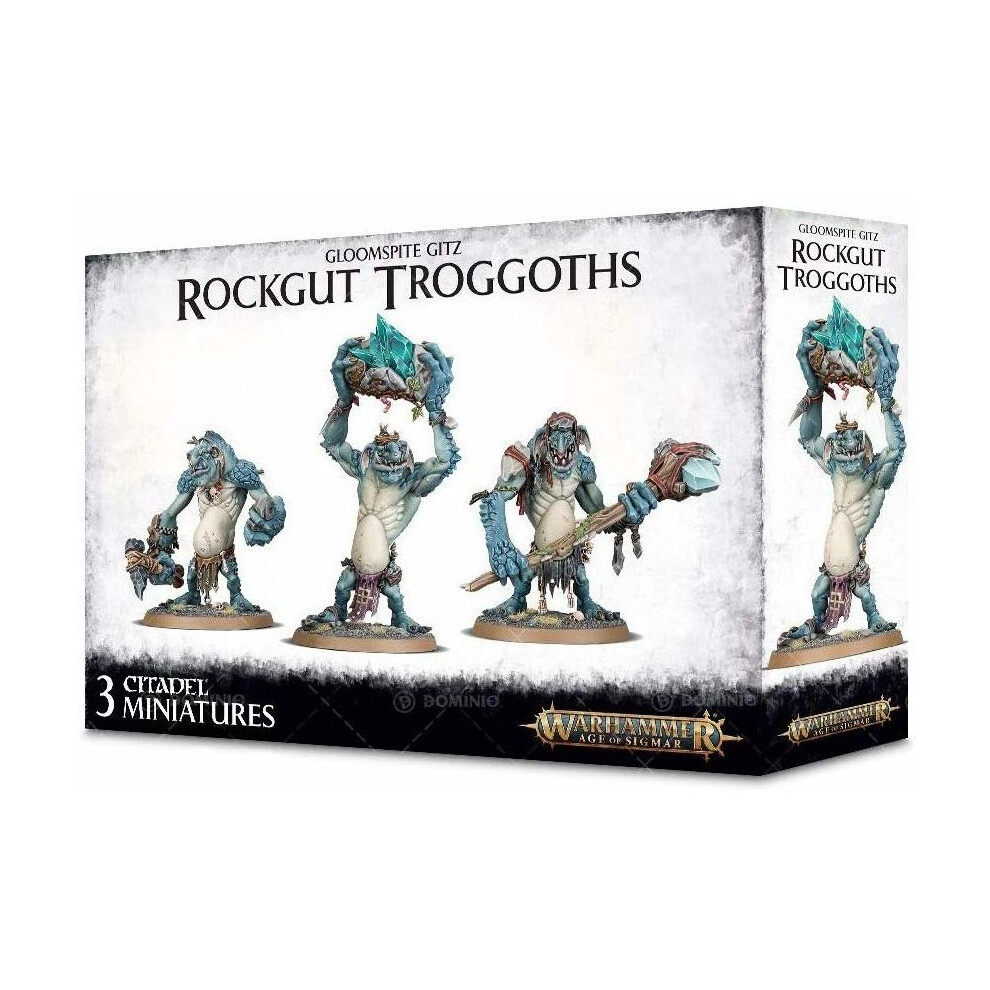 Games Workshop - Warhammer Age of Sigmar - Gloomspite Gitz: Rockgut Troggoths