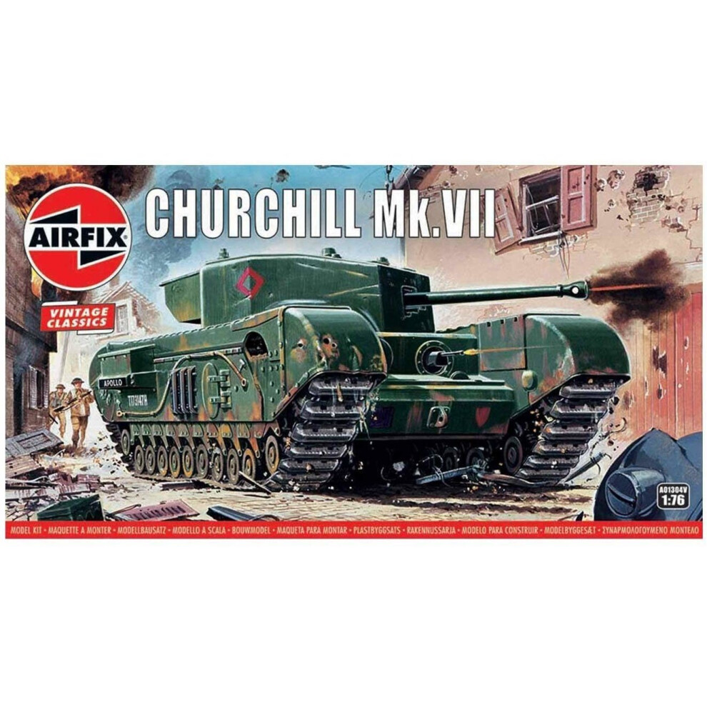 Airfix A01304v Churchill Mk.vii Tank 1:76 Model Kit