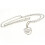 Arsenal FC Crest Silver Plated Pendant And Chain 1