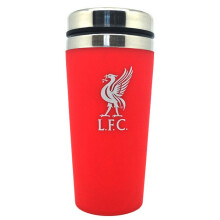 (One Size, Liverpool) Spot On Gifts Football Club Aluminium Travel Mug