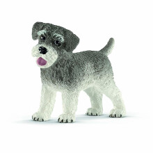 Schleich Farm World, Realistiska Söta Hundleksaker för Barn Från 3 År, Miniatyr Schnauzer Figur