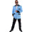 (M) Teddy Boy Jacket - Light Blue 2