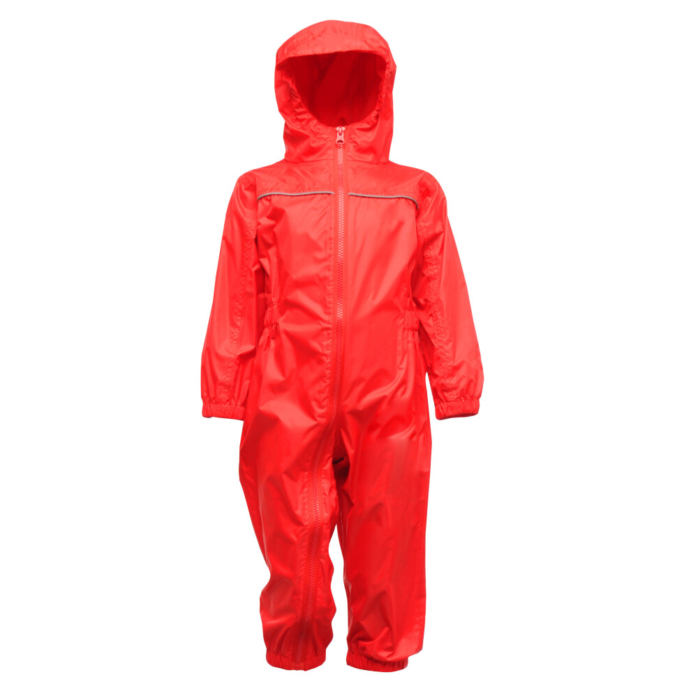 Regatta Professional Kids Lightweight Paddle Puddle Suit Classic Red, Size: 5-6 yrs