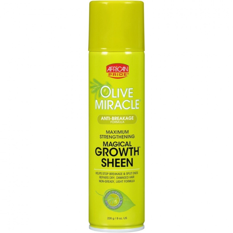 African Pride Miracle Sheen Oil Sheen 8Oz