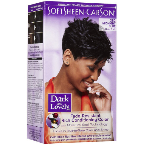 Dark & Lovely Rich Conditioning Hair Color - Mid-Night Blue