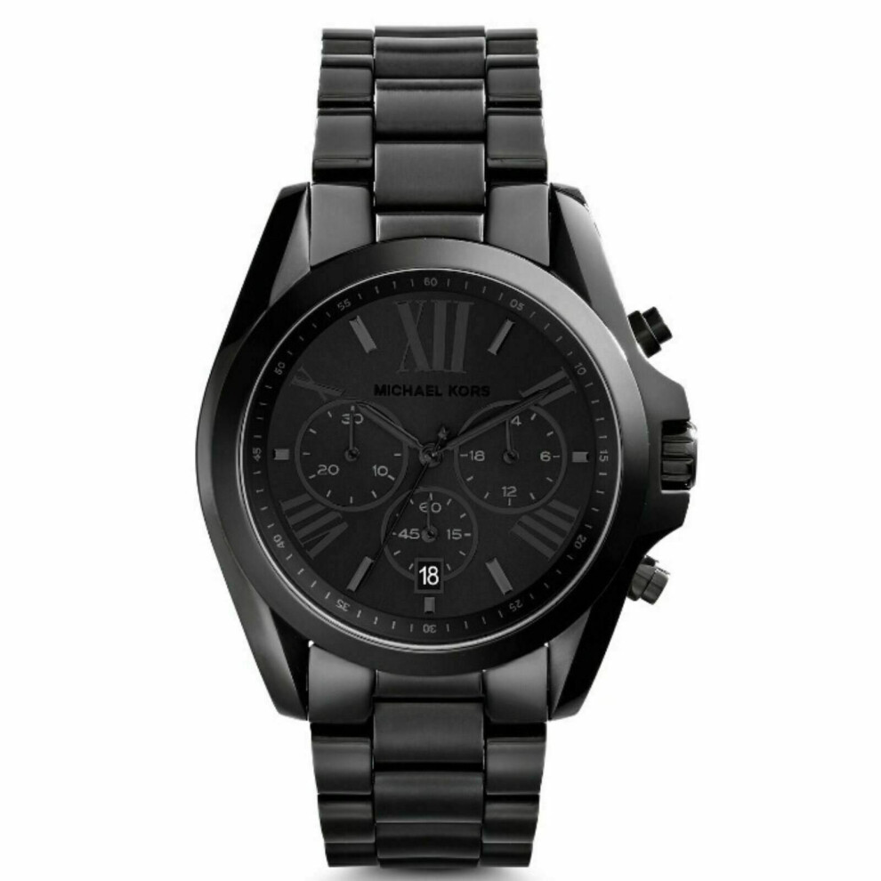 Michael Kors Bradshaw Ion Chronograph Ladies Watch Mk5550 Black