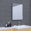PlumbGalaxy Delta 800 x 600mm Illuminated LED Mirror with Demister 1