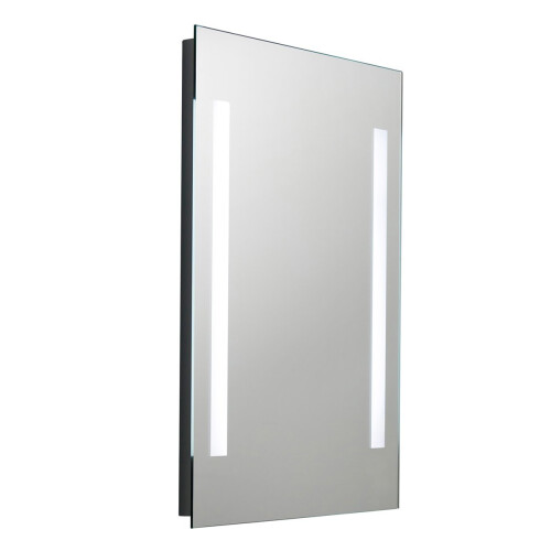PlumbGalaxy Snow 700 x 500mm Illuminated LED Mirror with Demister 2