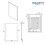 PlumbGalaxy Delta 800 x 600mm Illuminated LED Mirror with Demister 5