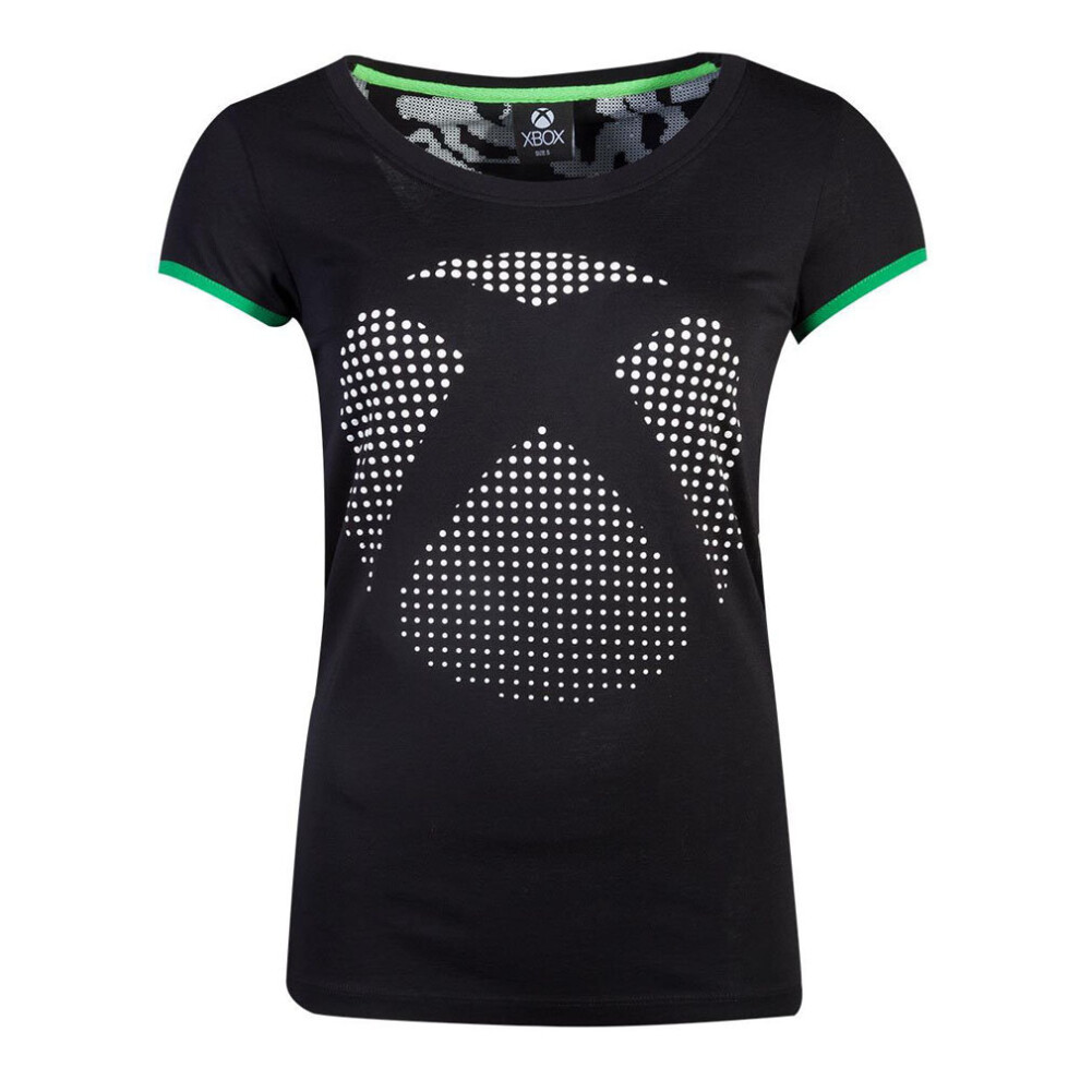 (Extra Extra Large) MICROSOFT Xbox Dot Logo T-Shirt, Female