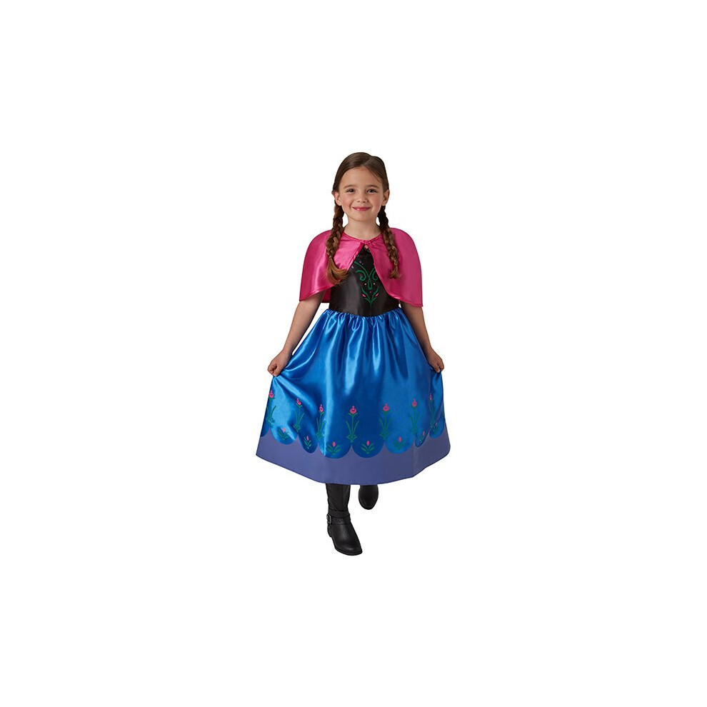 (multicoloured, L) Anna Frozen Classic dress costume for children Anna and Elsa Size