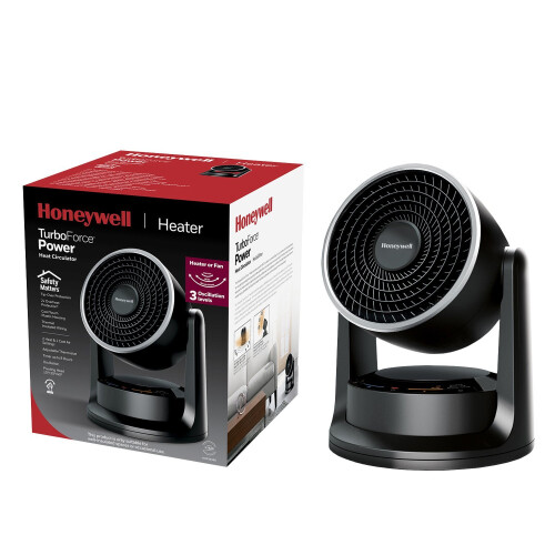 Honeywell Honeywell TurboForce Cooling Oscillating Desk Fan with Heating Function 1